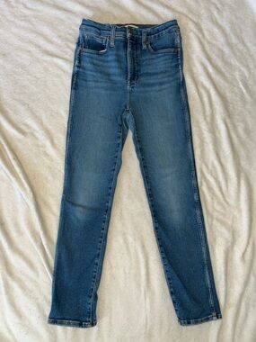 Madewell Stovepipe Jeans Size 28